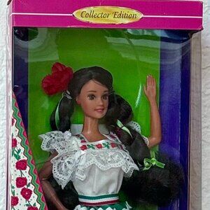 Mexican Barbie Dolls of the World Collector Edition 1995 Mattel 14449 NRFB